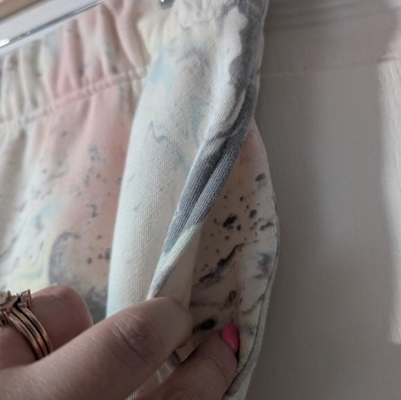 NWT Rails | Simo Sweatpant In Ivory Pastel Marble - Picture 10 of 15